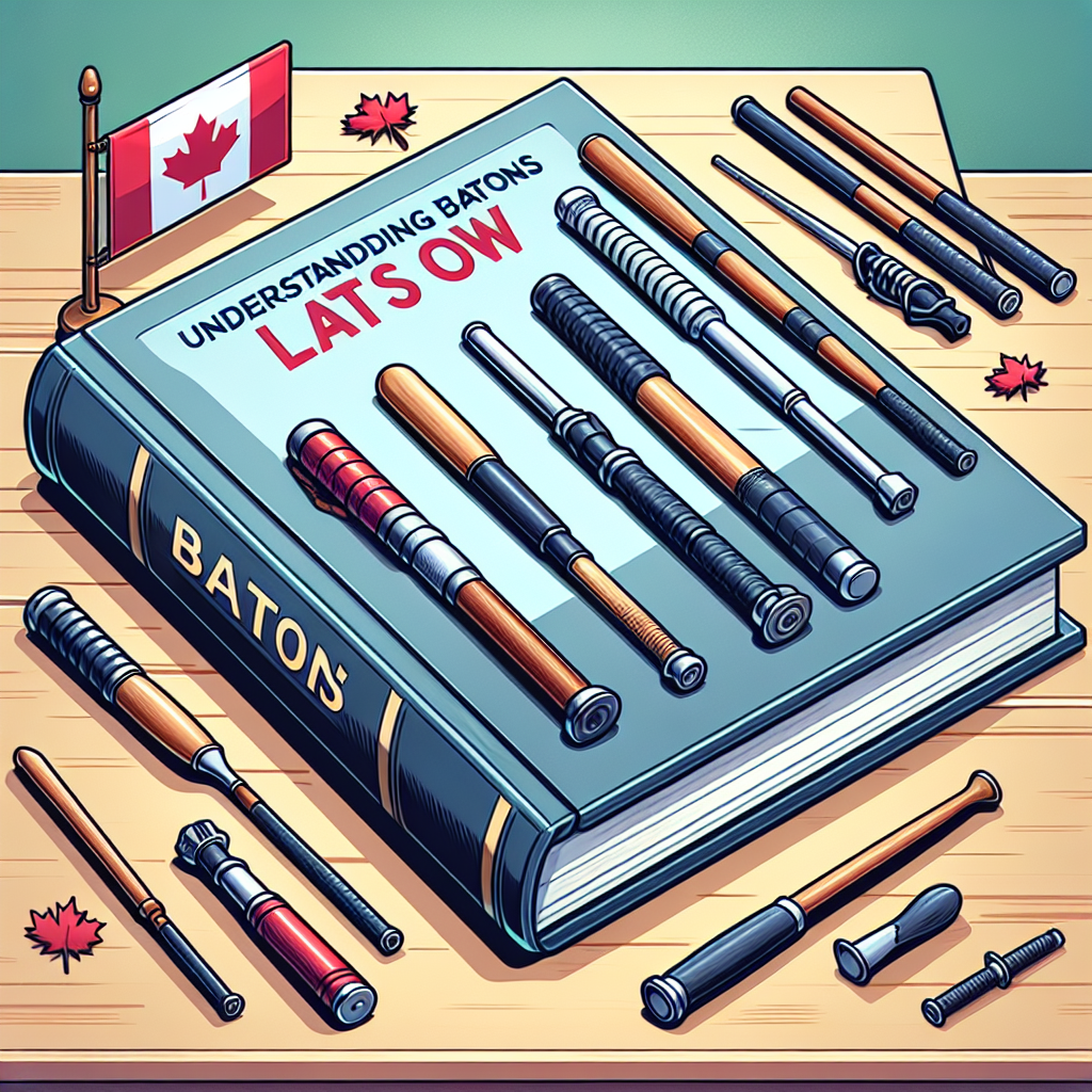 Understanding The Legality Of Batons In Canada: What You Need To Know