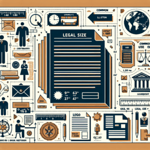 Understanding Legal Paper Size: Dimensions and Uses Explained