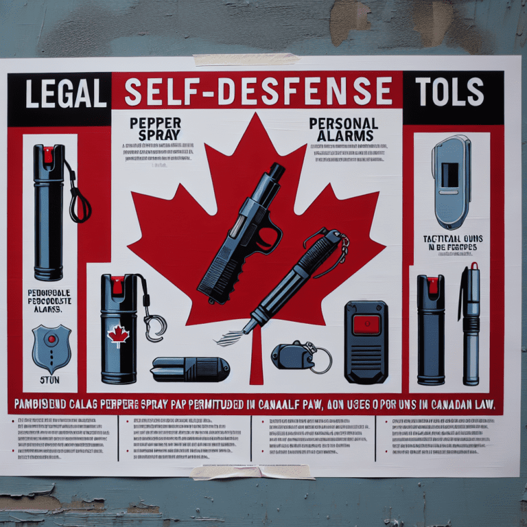 Understanding Legal Self-Defense Weapons in Canada